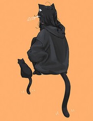 [Truyện Tranh] - Câu Chuyện Về Con Mèo Đen Tự Nhiên Biến Thành Người.